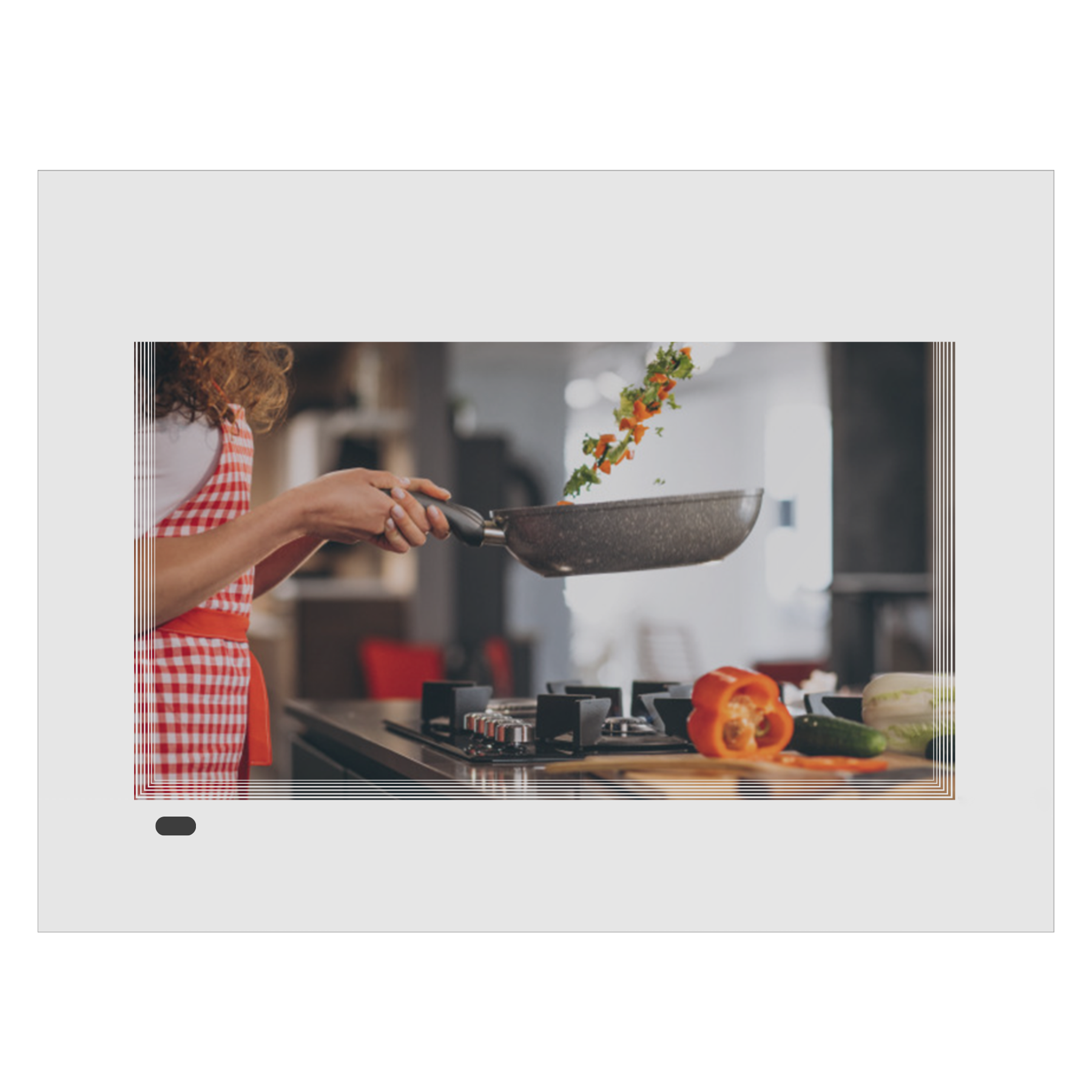 Встраиваемый телевизор Kuppersbusch CTV BUILT3 , серый