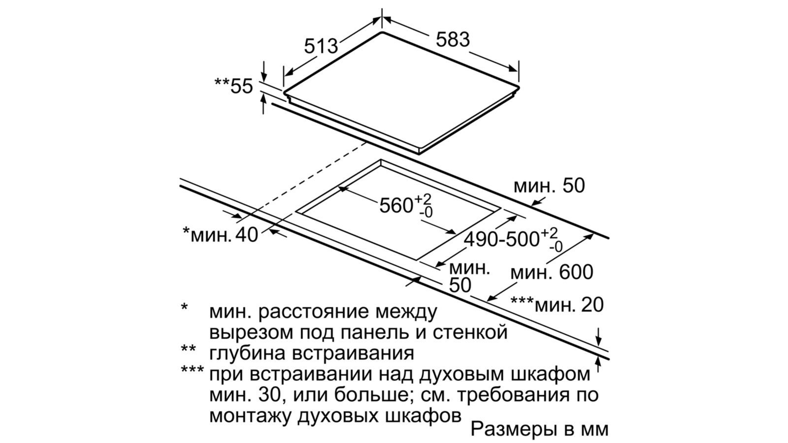 Индукционная варочная панель Neff T56BD50N0