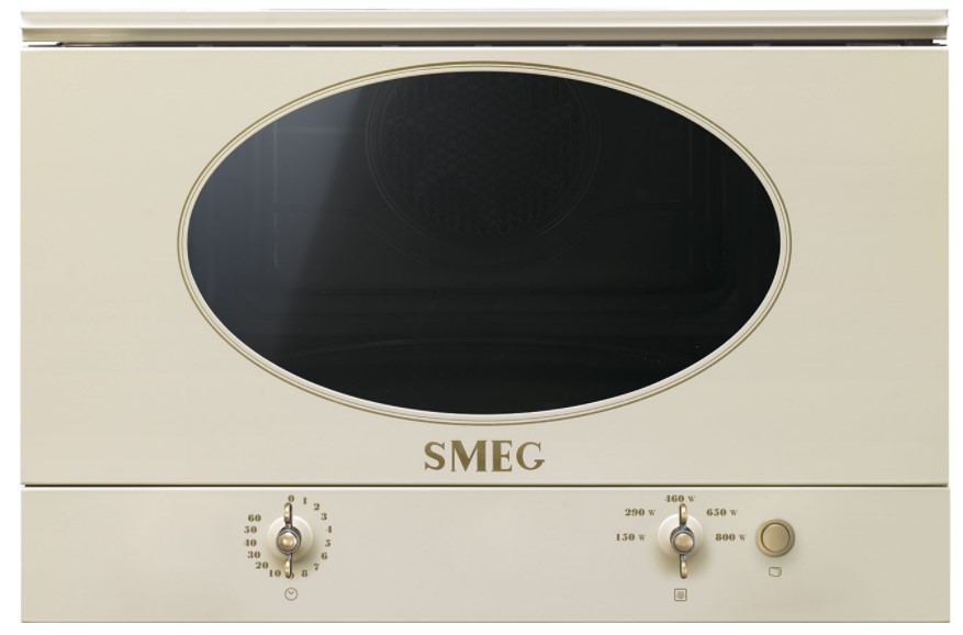 SMEG MP822NPO Встраиваемая микроволновая печь, кремовый